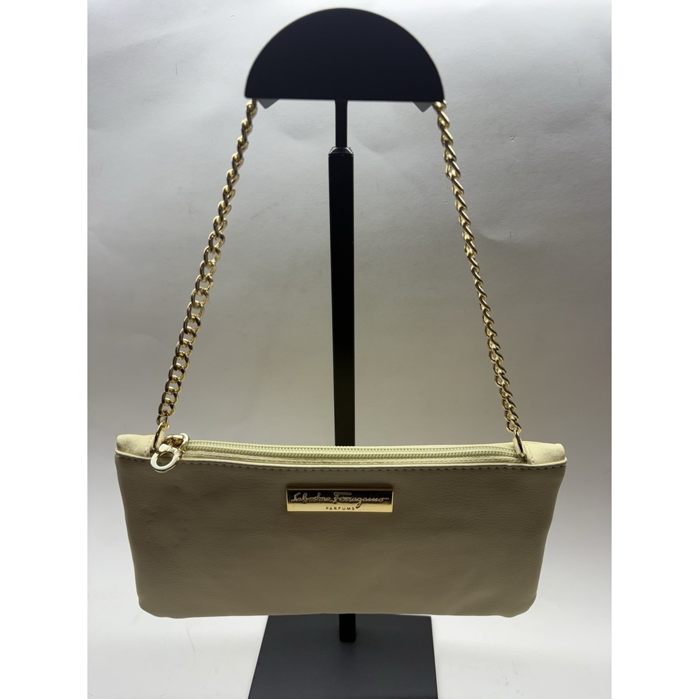 Salvatore Ferragamo Parfums GWP Emozione Mini Hand Bag with Chain